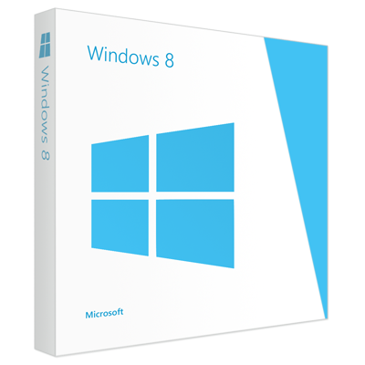 Boîte du système d'exploitation Windows 8