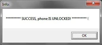 Étape 5 du BB5 Unlocking