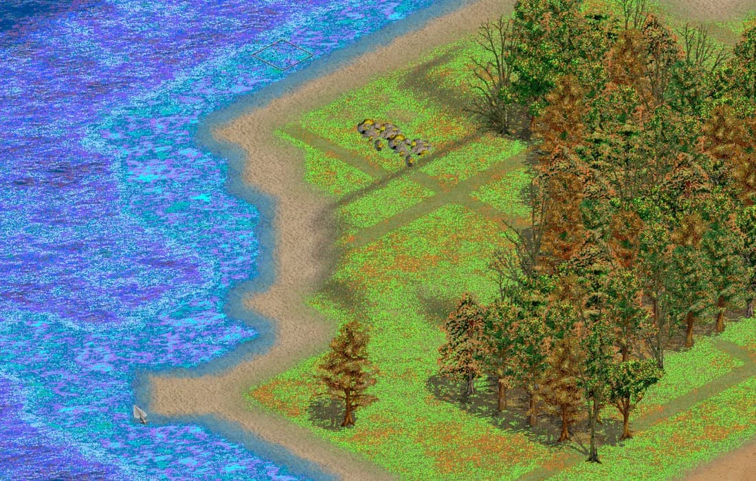 Problème de couleurs Age of Empires II