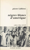 Couverture de Nègres blancs d'Amérique